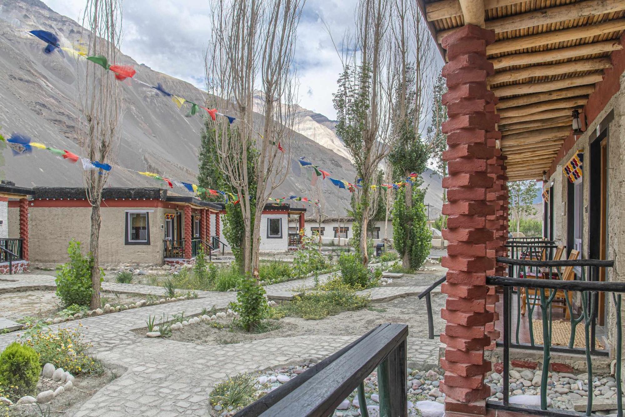 Echor Mud Huts Tabo, Spiti Valley Kaza Exteriör bild