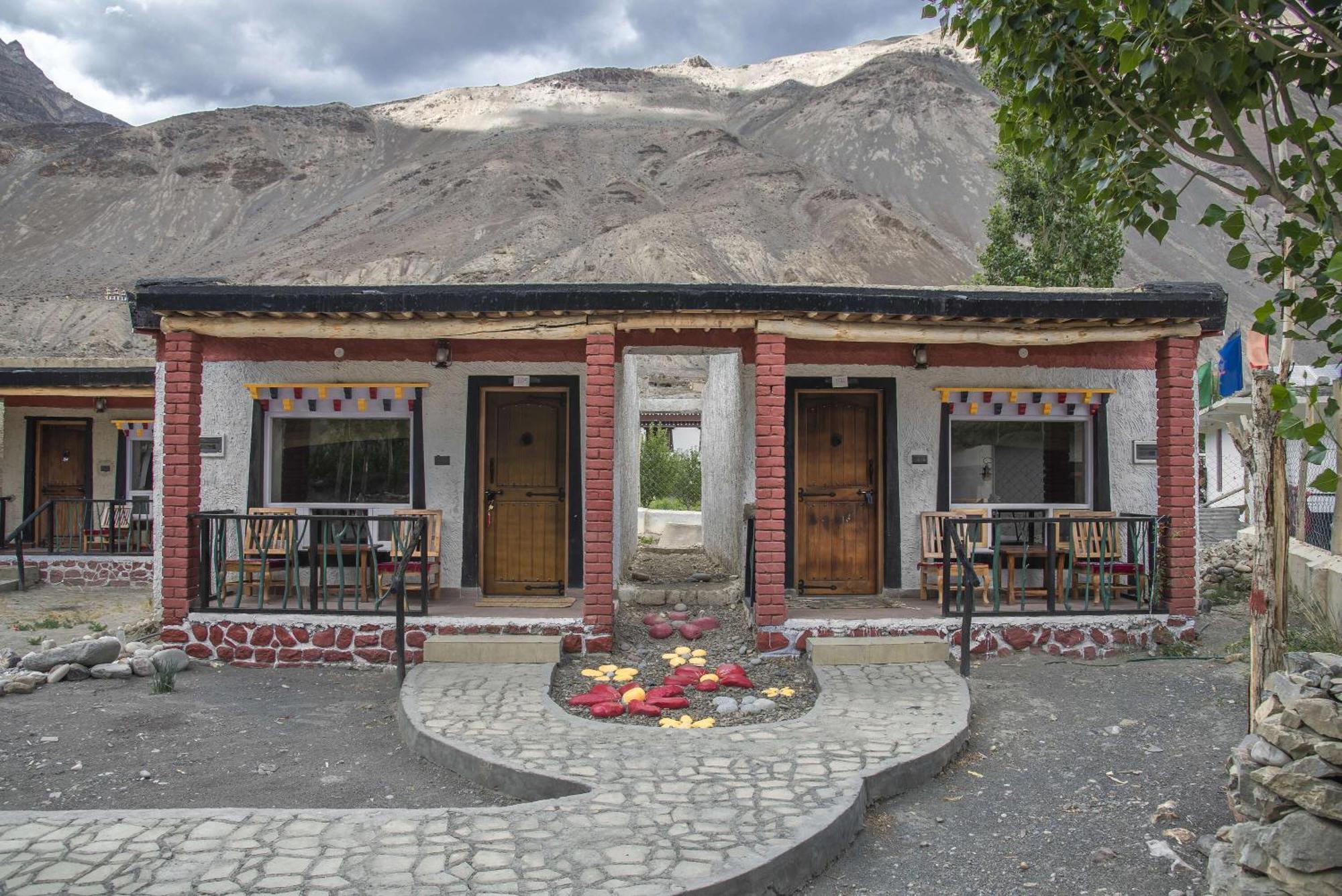 Echor Mud Huts Tabo, Spiti Valley Kaza Exteriör bild
