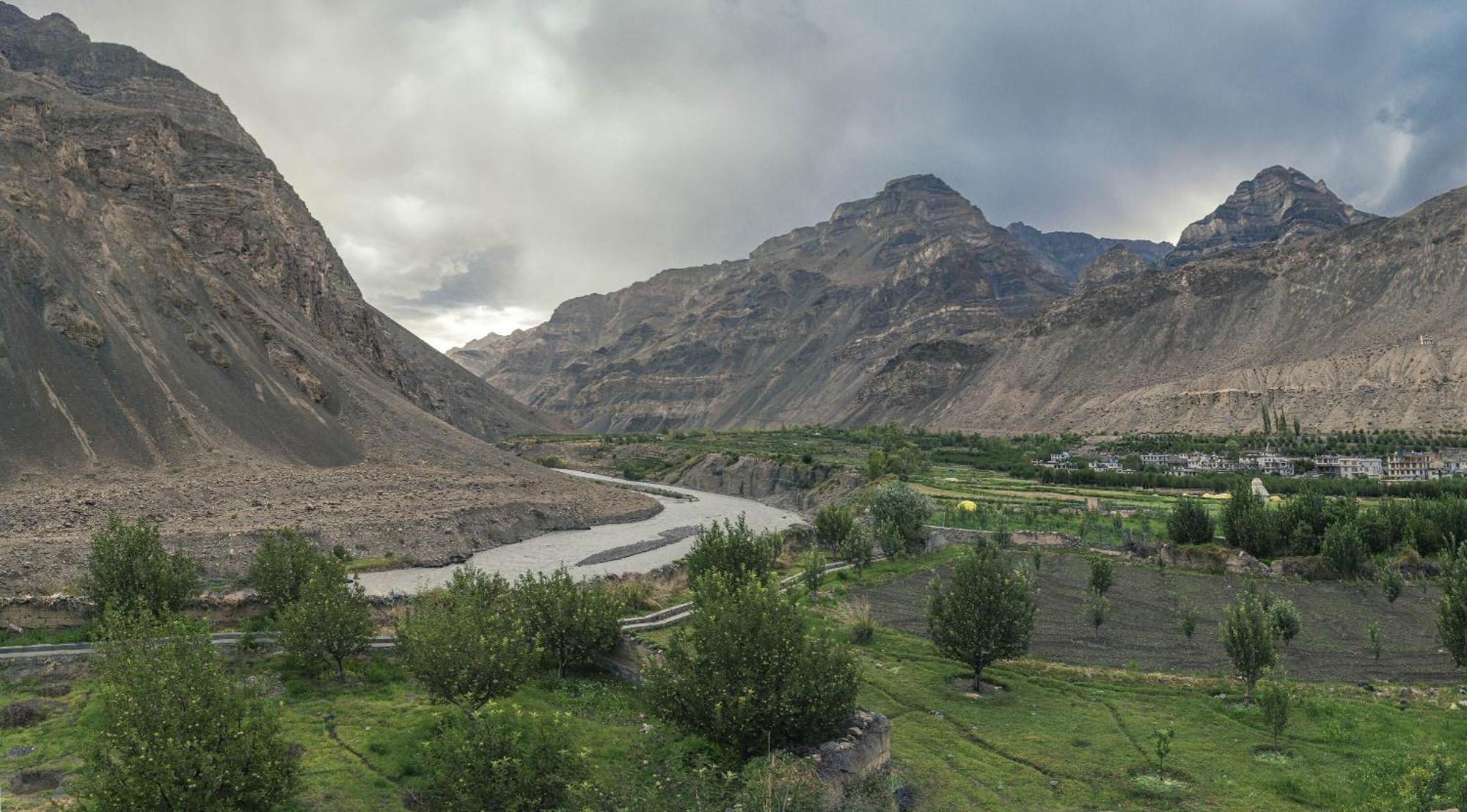 Echor Mud Huts Tabo, Spiti Valley Kaza Exteriör bild